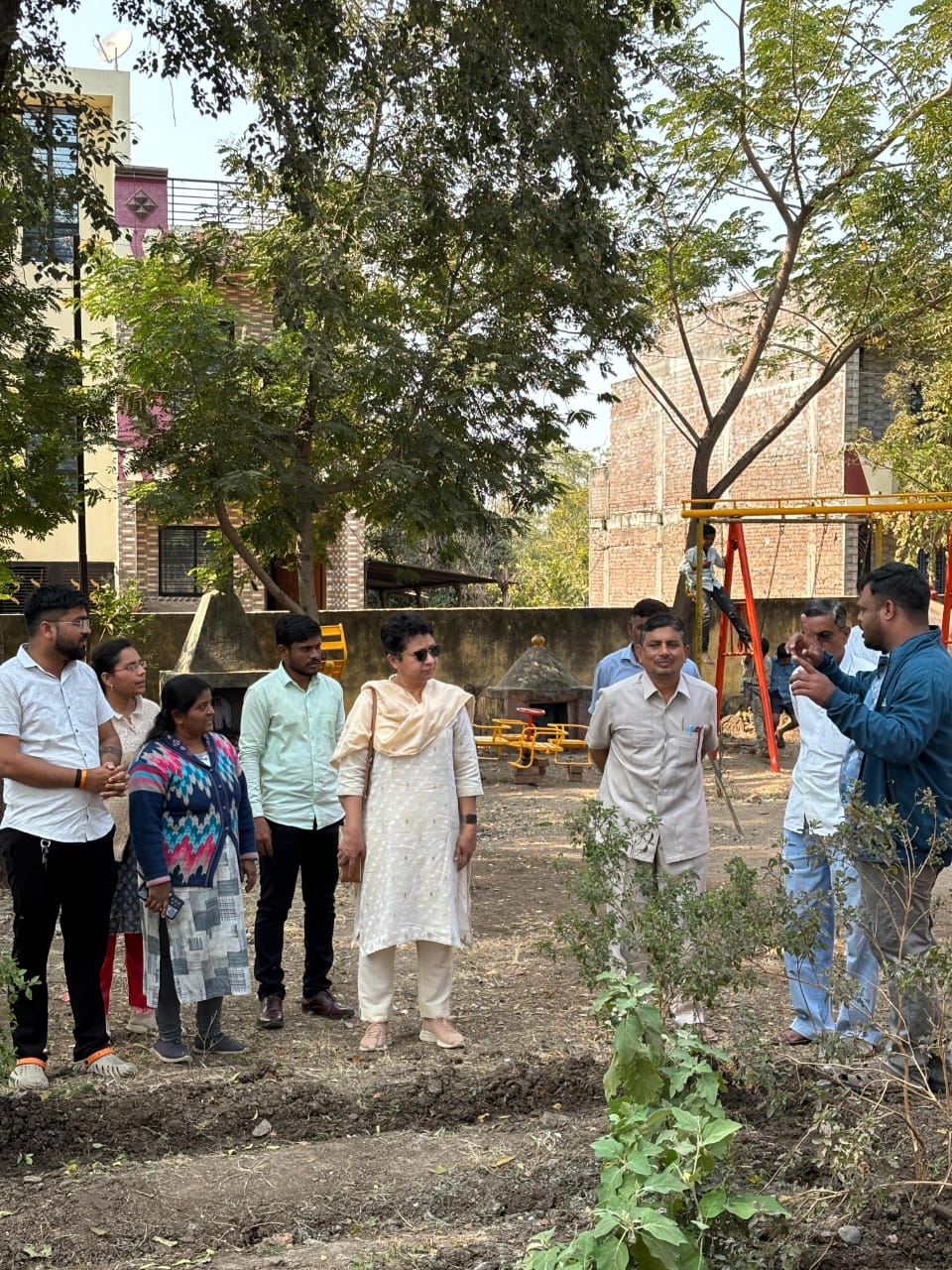 On the 6th day of the camp, i.e., 17th January 2026, the day began with Prabhat Pheri (morning awakening rally) and yoga practice